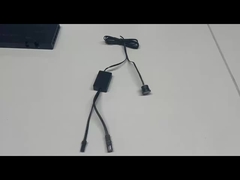 Снимок сенсора с светодиодным освещением в шкафу для мебели с одноголовым сенсором сенсорного управления