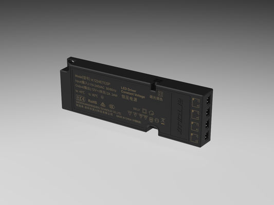 ETSC 24W-12V Ультратонкое постоянное напряжение светодиодный драйвер для синхронизации и настройки CCT
