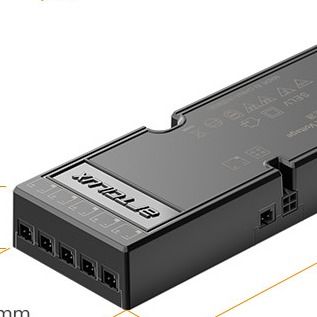 Многофункциональное 80% эффективность стойка крепления источника питания для ограниченных пространством среды 6,3 X 2,4 X 1,4 дюйма